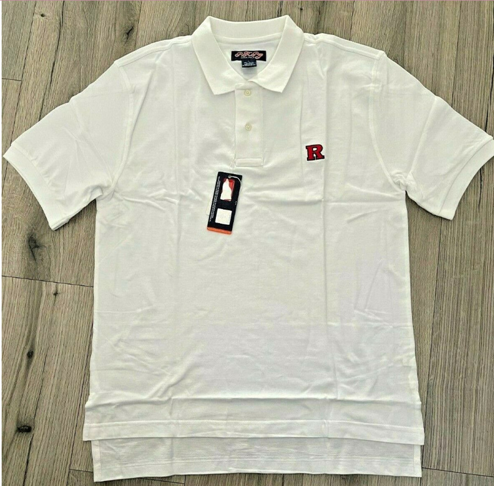 Rutgers University Men's White Colony Sportswear R Logo - Size 2XL XXL - $70